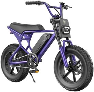 MACFOX M16 Ebikes for Youth, Mini E Bike 750W Electric Bike 20 MPH Max
