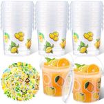 PerKoop 20 Pcs 32 oz Lemon Ice Crea