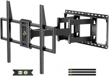 USX MOUNT Heavy Duty Full Motion TV Wall Mount for Large TV 60-120 Inch up to 220 Lbs, Pre-Assembled Design, Max VESA 900x600mm, Smooth Swivel, Tilt, Extension, 16"/18"/24" Wood Studs, XML948