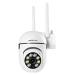 WALLVIEW TECH 3 MP FHD WiFi Indoor Mini Fox Ptz Security Camera with Color Night Vision, 360° Ptz Rotation, Motion Tracking, Two Way Audio and Multi Users View