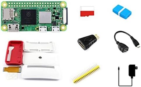 Waveshare Package B Compatible with Raspberry Pi Zero 2 W Bundle with Raspberry Pi Zero Case Power Supply 5V/3A Micro Card 16GB Card Reader and So On (8 Items)