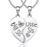 KINGSIN Sisters Necklace for 2 Big 