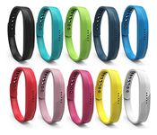 Modelshow Replacement Band/Strap for Fitbit Flex 2 Wristband Bracelet (10pcs, Large)