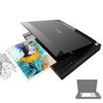 Large Format Flatbed Scanner, Document and Photo Book Scanner, 2400 DPI Resolution, LED Light Source, Scan to PDF/Email/Print for Projects and Graphics Digitization
