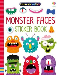 Mini Books Monster Faces Sticker Book