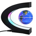 High Tech Gifts for Men, Magnetic Levitating Globe with LED Light, Home Office Unique Decor for Men, Best Gift Ideas for Boss/Colleague/Dad, Cool Stuff Gadgets for Everyone