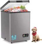 LifePlus Chest Freezer, 4.2 Cubic F