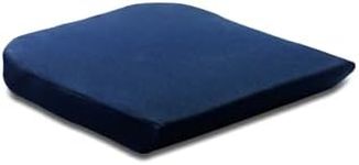 TEMPUR Seat Cushion, Memory foam cusion, improving comfort and pressure relief whilst sitting, non-slip base cloth, 40 x 42 x 5cm