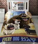 Secret Life of Pets Hounds Single Panel Duvet Cover Bed Set Every Dog Has His Day!