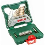 Bosch X30Ti Drill Bit and Driver Bit Set (30-Pieces), iron, Straight