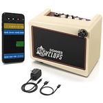 Donner Mini Guitar Amp, 5 Watt Wireless Small Electric Guitar Amplifier, Cyclops Guitar Combo Amp with 7 Amplifier Models 3 Types of Effects: Mod, Delay, Reverb and Drum Machine