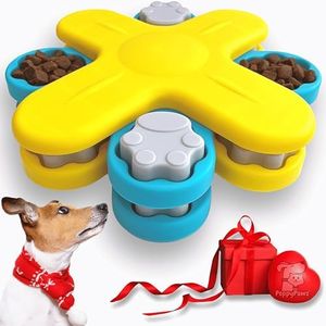 PeppyPawz Dog Toy, Dog Puzzle Feeder, Dog Enrichment Toy, Interactive Dog Toy for Boredom, IQ Training Pet Toy, Dog Puzzle for Smart Dogs, Dog Treat Toy, Puppy, Small, Large Dog & Cat Puzzle Toy Gift