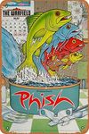 Muzuputs Phish Poster 12 X 8 Inches Vintage Retro Metal Tin Sign Art Decor