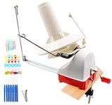 Traipy Yarn Ball Winder Large Capacity with Knitting Needles Set,Hand Operated,10 Ounce