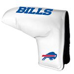 Team Golf NFL Buffalo Bills - Printed Team Golf NFL Tour Blade Putter Cover (White), Fits Most Blade Putters, Scotty Cameron, Taylormade, Odyssey, Titleist, Ping, Callaway