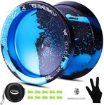 WATIEOBOO W21 Metal YoYo: Dual-Mode Design Suitable for yo yo Beginners to Professionals, Perfect for yoyo Tricks, Competitive Performances, and as a Gift!