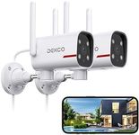 DEKCO 2 Pack Outdoor Security Camer