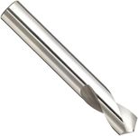 YG-1 High Speed Steel NC Spotting Drill Bit, Uncoated (Bright), Straight Shank, Slow Spiral, 120 Degree, 3/8" Diameter x 3-1/2" Length (Pack of 1)