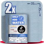 NeoLavish® Screen Cleaner - Just Add Water - 2 Pack 35x35 cm | Microfibre Cleaning Cloth for TV, Laptop Computer, Car, Phone, Monitor, OLED, Macbook, iPad, LCD, LED | All Devices - Lint-Free Cloths