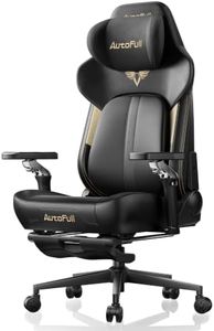 AutoFull M6 Gaming Chair with Climate Control Massage – Ventilated & Heated Seat, 3rd-Gen Active Lumbar Support, 360° Adjustable Armrests, Ergonomic Chair for Gamers & Home Office (Black)