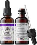 Florida Herbs Myrrh Tincture, Myrrh Extract (Commiphora myrrha) for Indigestion, Ulcers, Cough, Colds, Immune Support, Non-GMO in Cold-Pressed Organic Vegetable Glycerin 670 mg, Supplements 670 mg