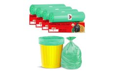 Shalimar Premium Garbage Bags (Lavender Fragrance) Size 30 X 37 Inches (Extra Large) 60 Bags (4 Rolls) Dustbin Bag/Trash Bag - Green Color