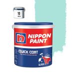 Nippon Paint Quick Coat Interior Emulsion Paint - 10 KG (TEAL STONE)-Quick Drying, Good Coverage, Low VOC-Paint for Wall, Living Room