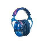 PROTEAR Kids Ear Protection Safety Ear Muffs, NRR 25dB Noise Reduction Children Earmuffs, Hearing Protectors for Sleeping, Studying, Airplane, Concerts, Fireworks-Galaxy