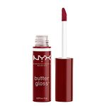 Nyx Professional Makeup Creamy Butter Gloss- Red Wine Truffle, 0.27 Fluid Ounce