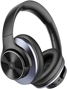 OneOdio A10 Casque Bluetooth sans Fil à Réduction de Bruit Active Hybride à Multi Mode 62 Heures Extra Bass, Casque Audio, Bluetooth & Filaire Mode,Voyage, Bureau,Connexion à 2 Appareils Bluetooth