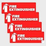 Fire Extinguisher Sticker for Busin