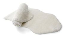 Faux Fur Sheepskin Throw Rug Blanket Chair Cover White Plush Tejn IKEA