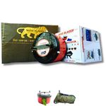 BIKEBLAZER Semi-Automatic Full Body Bike Cover | Compatible for All Royal Enfield Motorcycles | Heavy Duty Device | Water Resistant | UV Safe | 100% Dust Proof | Anti-Theft & Scratch Proof Cover RFJ