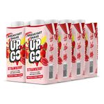 UP & GO Breakfast Drink - Strawberry & Banana, High Protein, Calcium & Fibre (330ml x 8 Bottles)