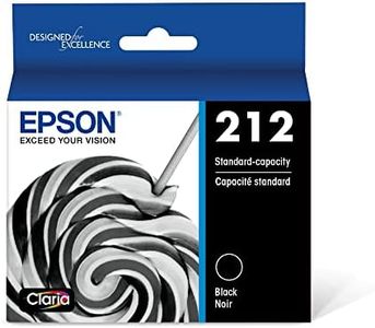 EPSON 212 Claria Ink Standard Capacity Black Cartridge (T212120-S) Works with WorkForce WF-2830, WF-2850, Expression XP-4100, XP-4105