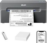Nelko Bluetooth Thermal Label Printer, 4x6 Wireless Shipping Label Printer for Shipping Packages, Bluetooth for Smartphone, Windows, USB for Mac, Compatible with Amazon, UPS, Shopify, Ebay (Gray)