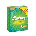 Direct Mart Kleenex Tissues, Ultra Soft Facial Tissues, Soothing & Nourishing Balsam Scented Paper Wipes, Dermatologically Tested Travel Tissues, All Skin Types(White, Pack of 6 Boxed Tissues)