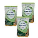 Bio Reme Biotoilet Cleaner Breaks Down Waste & Eliminates Odors Pack of 3 (1500gms)