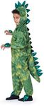 Dress Up America T-Rex Costume for Kids - Dinosaur Costume for Boys and Girls - Green Dino Jumpsuit