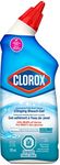 Clorox Toilet Bowl Cleaner, Clinging Gel with Bleach, Ocean Mist Scent, 709 mL