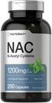 NAC N Acetyl Cysteine 1200mg | 250 