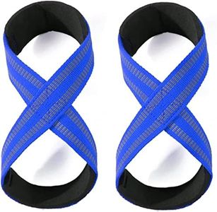 MOPHOEXII Figure 8 Straps for Deadlift-Weight Lifting Straps，Shrugs, and Weightlifting，Strongman & Cross Training Strong Weightlifting Wrist Straps for Men, Women