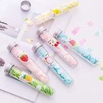 PARTEET Flower Design Tube Shape Bottle Paper Soap Clean Soft Bath For Travel (Pack Of 6)(ASSORTED)