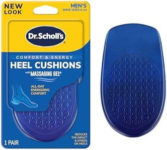 Dr. Scholl’s Comfort Heel Cushions for Men, 1 Pair, Size 8-13