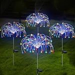 Solar Firework Lights 4 Pack, Solar