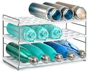 Water Bottle Organizer – Perfect as a Pantry Organizer and Cabinet Organizer –Water Bottle Holder for Home Organization and Storage, Kitchen Countertop Organization