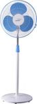V-Guard Esfera STS Neo Pedestal Fan | 1330 RPM Motor | Customisable Tilt And Oscillation Control | White Blue | 40 cm (400mm)