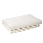 Zipcase 90 Inches X 108 Inches Queen Size Warm Soft Natural Cotton Batting for Quilts Quilting & Craft