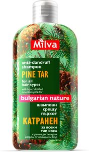 Milva Pine Tar Shampoo 200ml – Deep Cleansing Hair Care