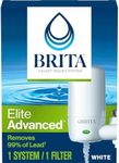 BRITA Basic Faucet Water Filter System, White, 1 Count